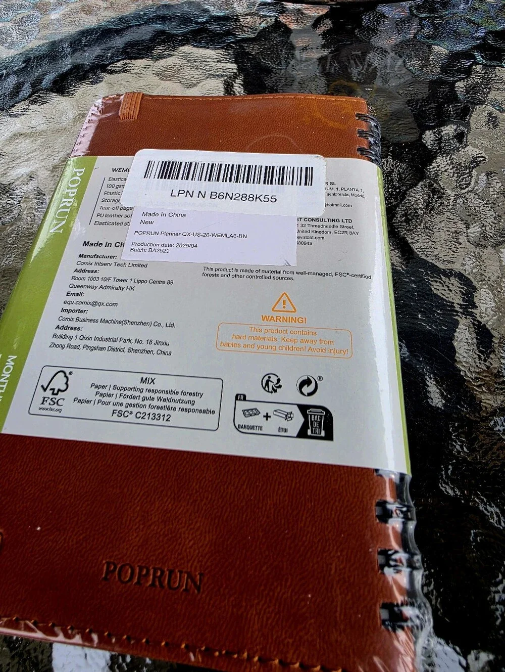 POPRUN 2026/2027 18-Month Monthly Planner